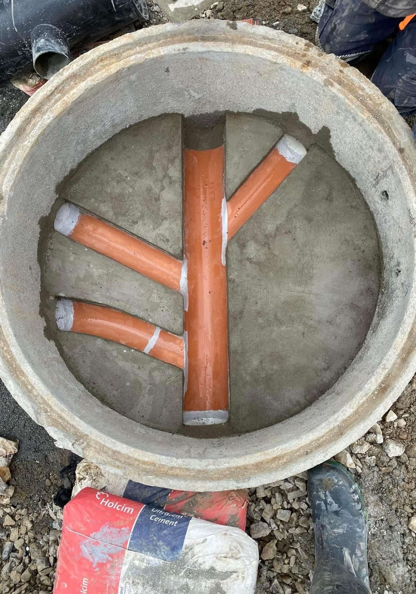 drainage system inside